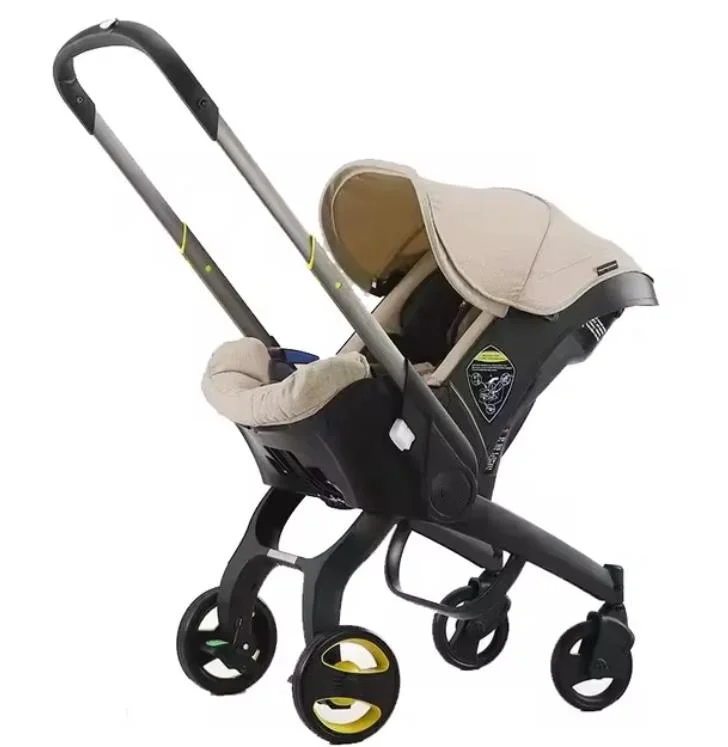 All-in-one baby reiswieg systeem, lichte vierwielige kinderwagens voor pasgeborenen, 3-in-1 kinderzitjes, kinderwagen