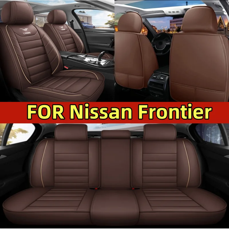 

FOR Nissan Frontier Car seat covers made of artificial leather waterproof and wear-resistant fully covered, soft and comfortable