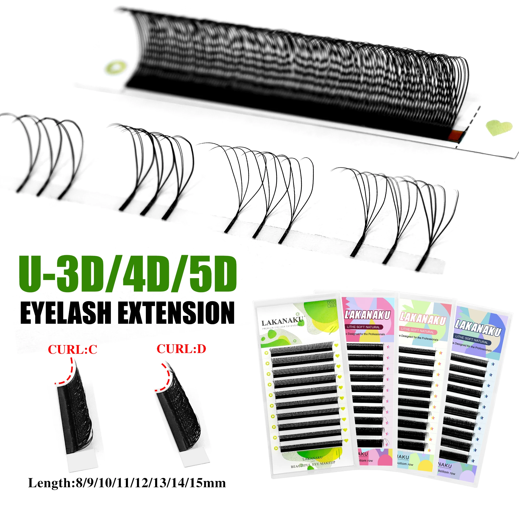 3D Uu Lashes U Shap… - image