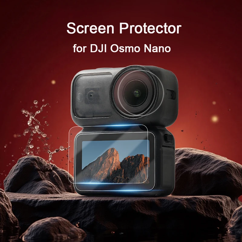 QJONSIU Compatible Avec DJI OSMO Nano Film Protecteur, 2 Pack