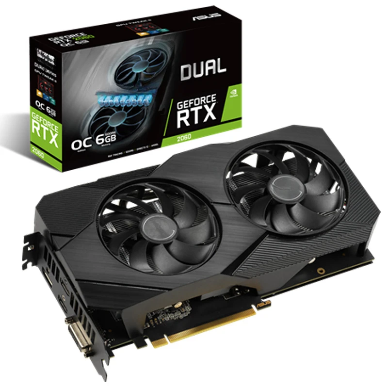 

ASUS RTX 2060s Graphic Card 2060 Super 8gb 1660 ti Gaming GPU 1050 1060 1070 VGA Video 3060 3070 3080 6GB NVIDIA Graphics Cards