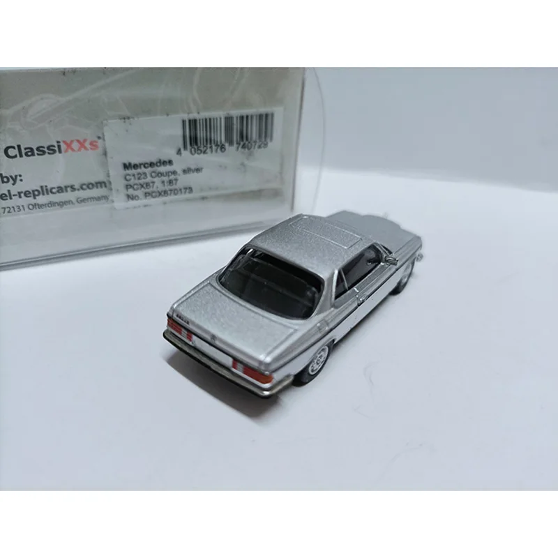 1:87 Scale C123 Coupe Plastic Car Model Collection Ornaments