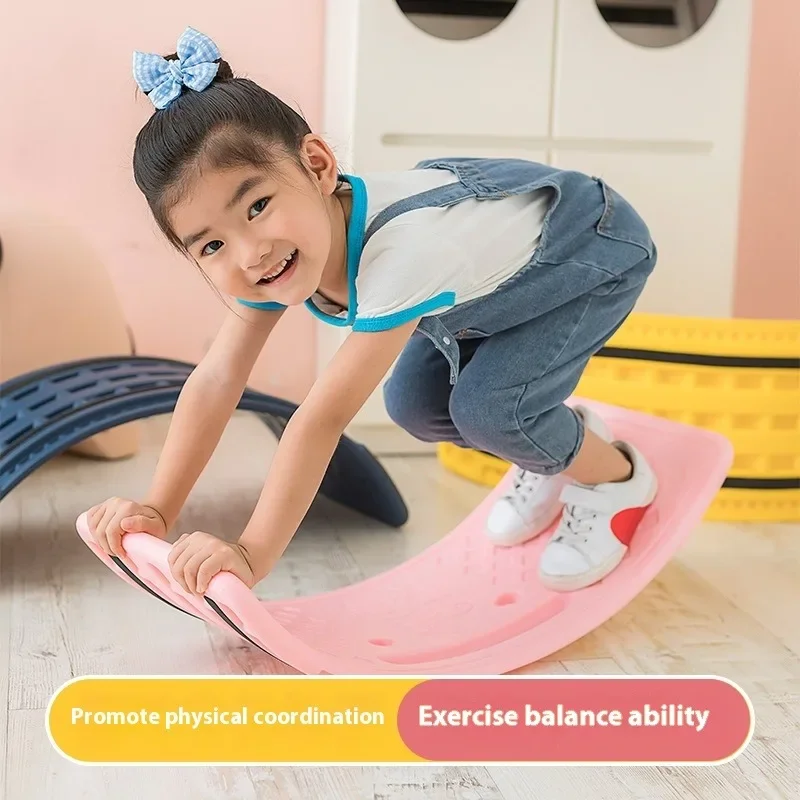 Balance Board Children Sway Toy Wobble Balance Training Multifunctional Seesaw Concentration Training Equipment Children\'s Gifts