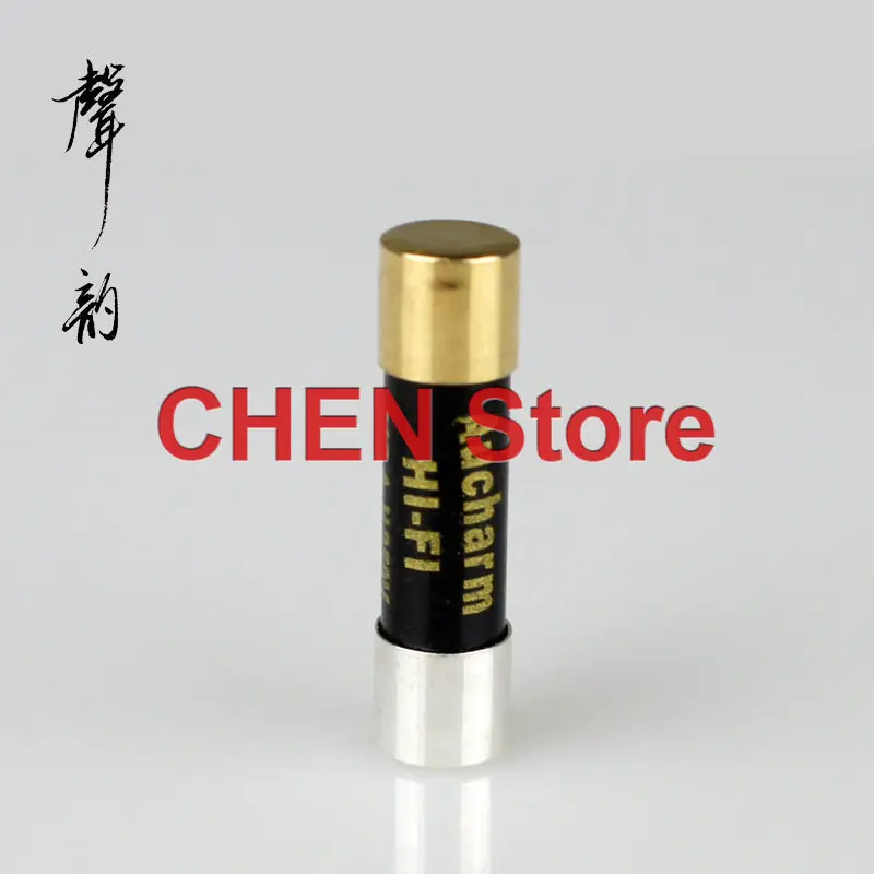 1pcs/lot Aucharm HI-FI 250V 0.5A-15A 5x20mm Black HIFI single crystal silver nano fuse CD amplifier free shipping