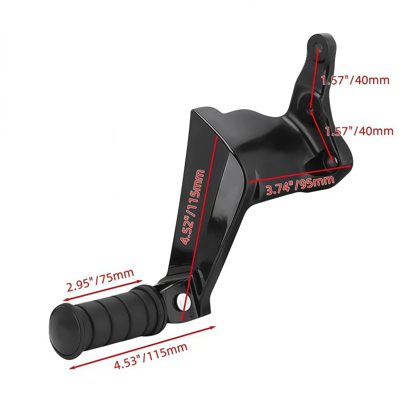 Motorcycles Passenger Rear Footpegs Mount Bracket Kit Pedal Set Rear step For Victory Kingpin Boardwalk High Ball 2003-2017