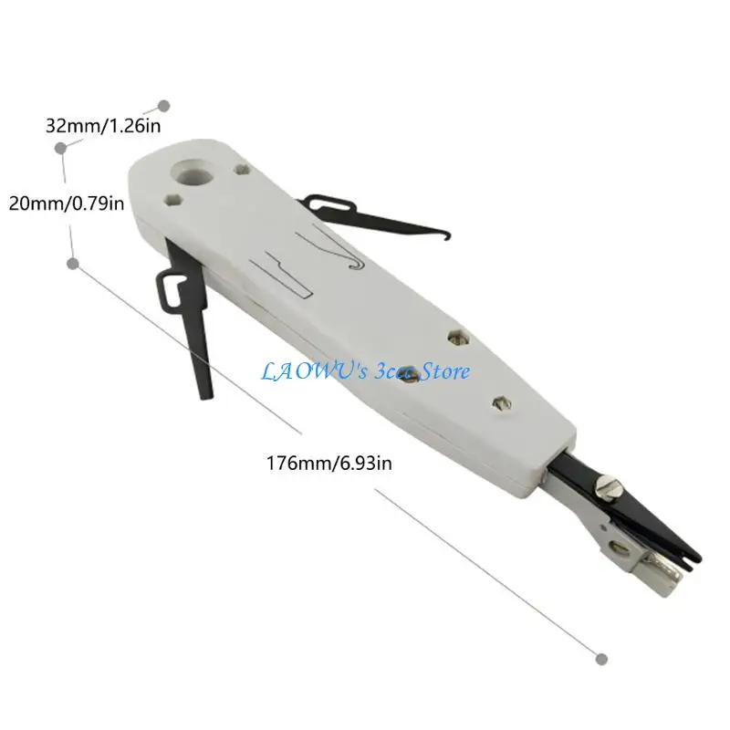 Y8AD RJ11 RJ45 Telecoms Telefon Kabel Kabel Kabel Down Networking Zestaw narzędzie do zaciskania