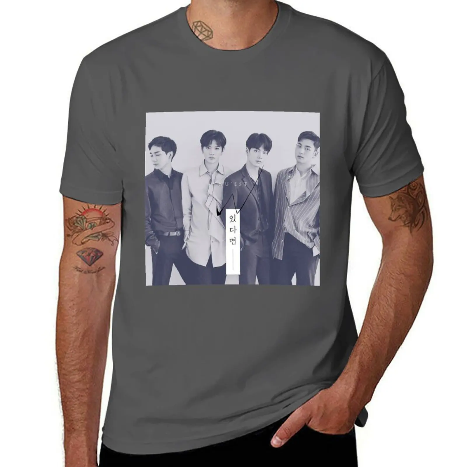 

Nu'est W - Who You - Deja Vu, T-Shirt Lightweight Print T-Shirt