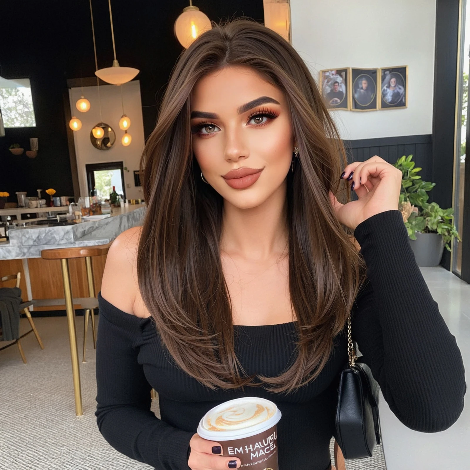 

Парик с HD-кружевной передней частью 13×6, 18 дюймов, коричневый, многослойный, волнистый, с предварительно выщипанной натуральной линией роста волос, для женщин, для повседневного использования и вечеринок