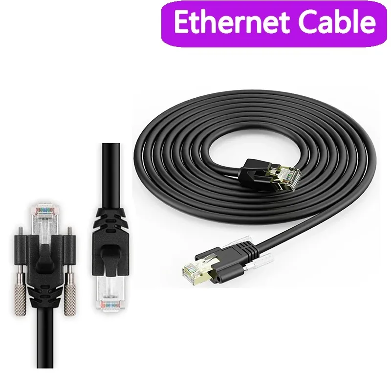 CCD Industrial Camera Network Cable Compatible with Hikvision Basler Daheng High Flexible Drag Chain Gigabit Network Cable