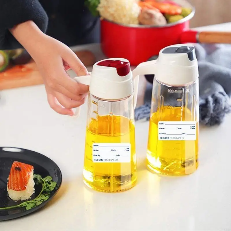 62KD Labels Sticker Safe Storage Label for Glass Metal Jars