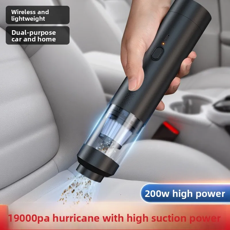 

Автомобильный беспроводной пылесос, автомобильный 80 Вт, высокая мощность, ручное выдувное и всасывание, двойного назначения, бесщеточный, 9000 Па, большой всасывающий