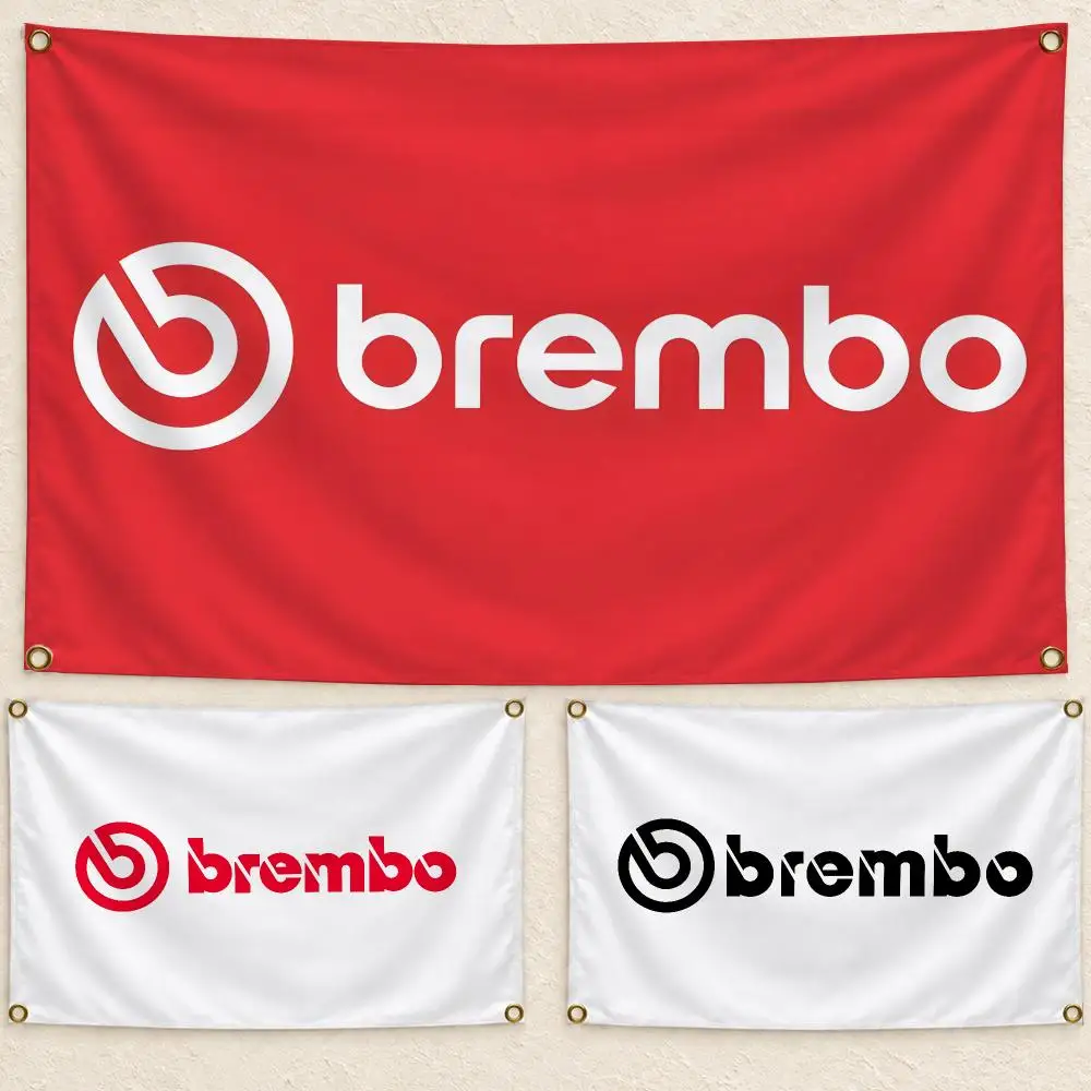 High-quality Brand Brembo Flags Wall Hanging Flag Banner Living Room Bedroom Home Decor HD Fabric Aesthetic