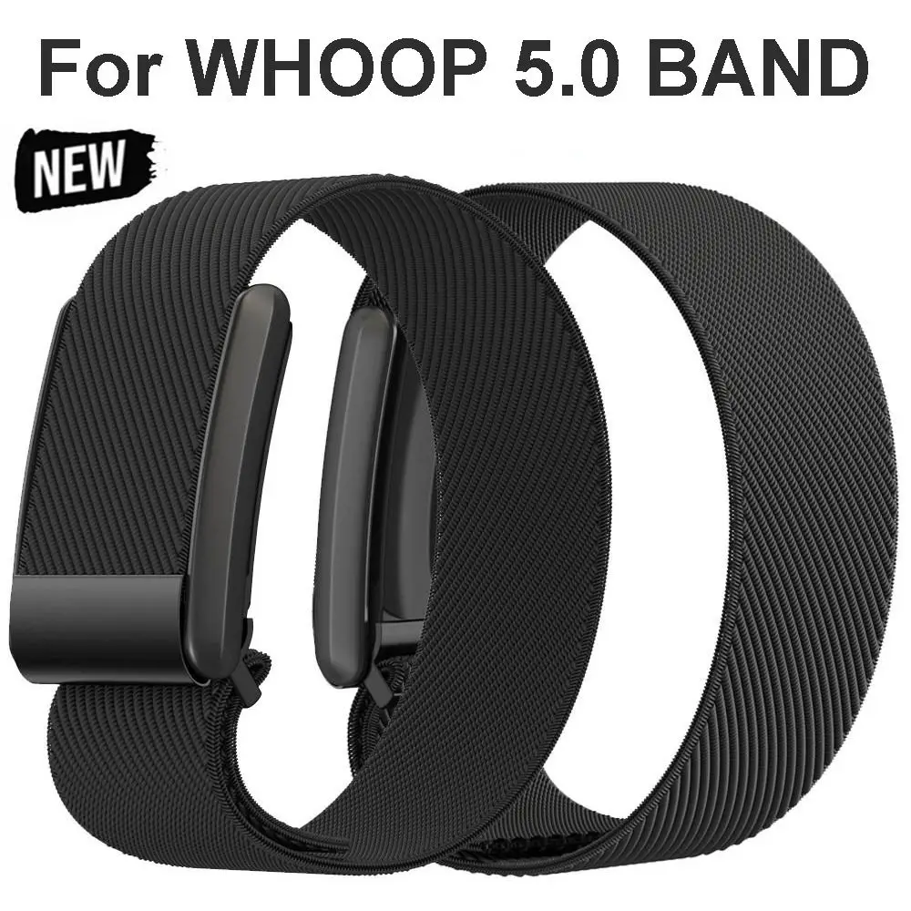 النايلون اللياقة البدنية الفرقة ل Whoop 5.0 قابل للتعديل استبدال حزام الذراع حزام تنفس الرياضة معصمه المقتفي حزام حامي