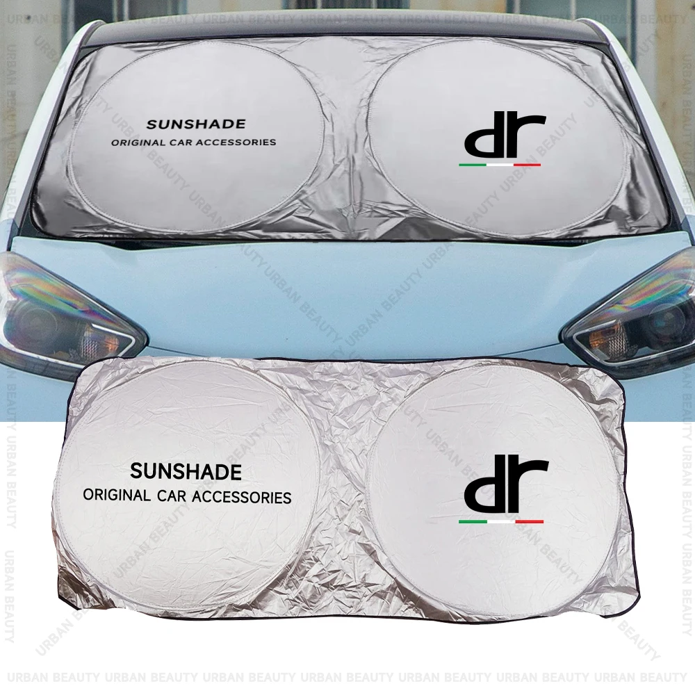 Car Sun Shade Protector Auto Front Window Sunshade Covers For DR Motors 1.0 EV 3.0 4.0 5.0 6.0 7.0 PK8 F35 CityCross Zero DR6