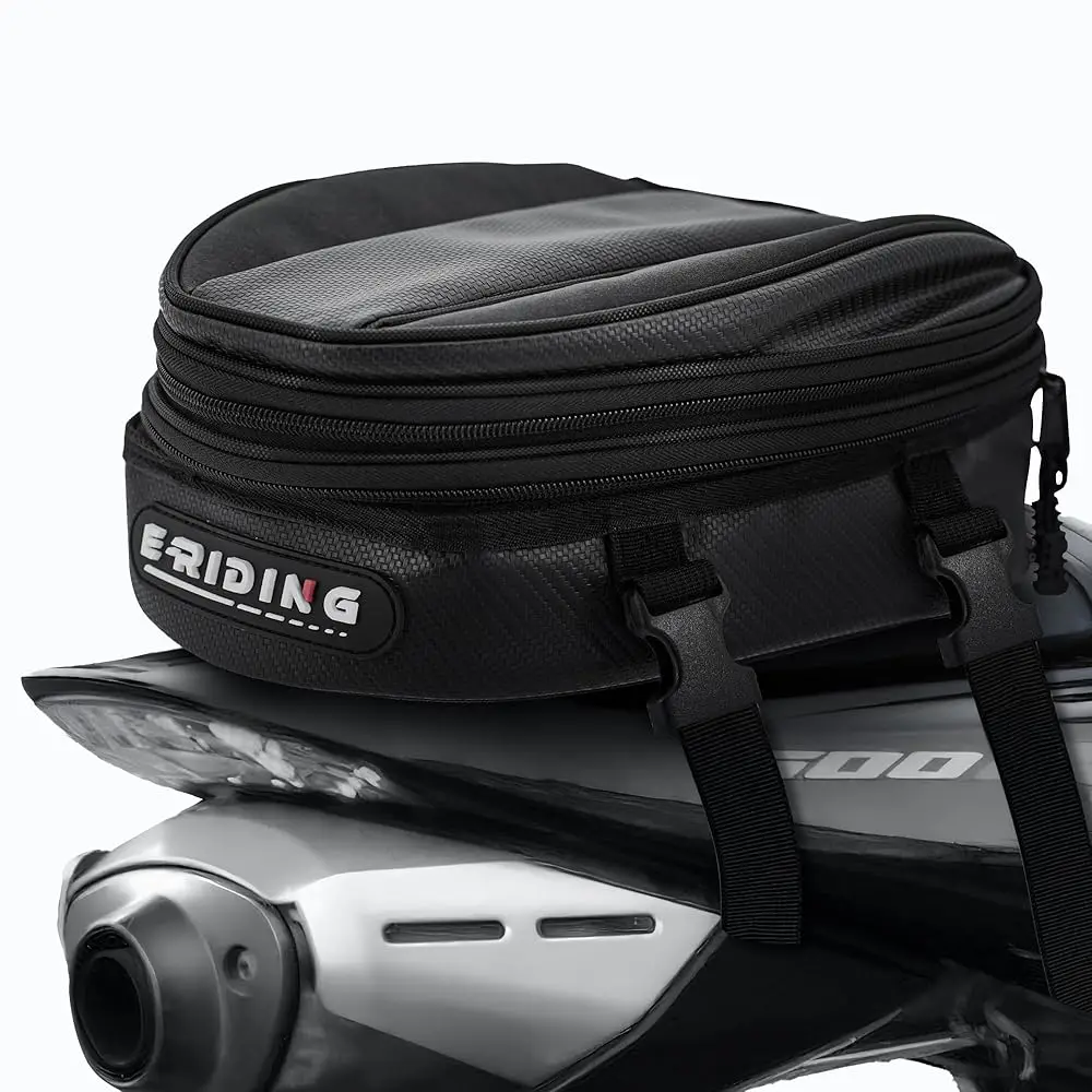 

Free Shipping Motorcycle Tail Bag, 12L-15L Expandable Waterproof Motorbike Rear Seat Luggage Bag for Most Motorcycle Dirt Pit St