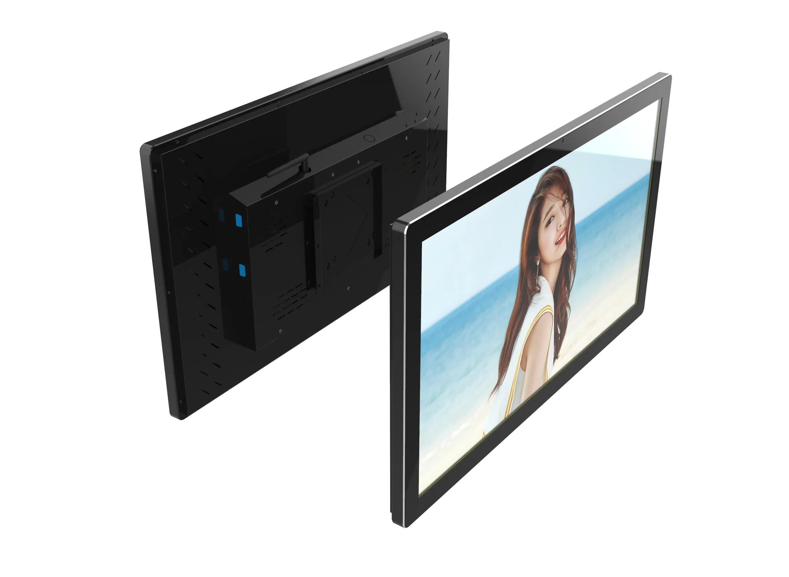 New Factory Direct 27 Inch Portable Screen Touch Monitor Waterproof and Metal Stand for Industry Use
