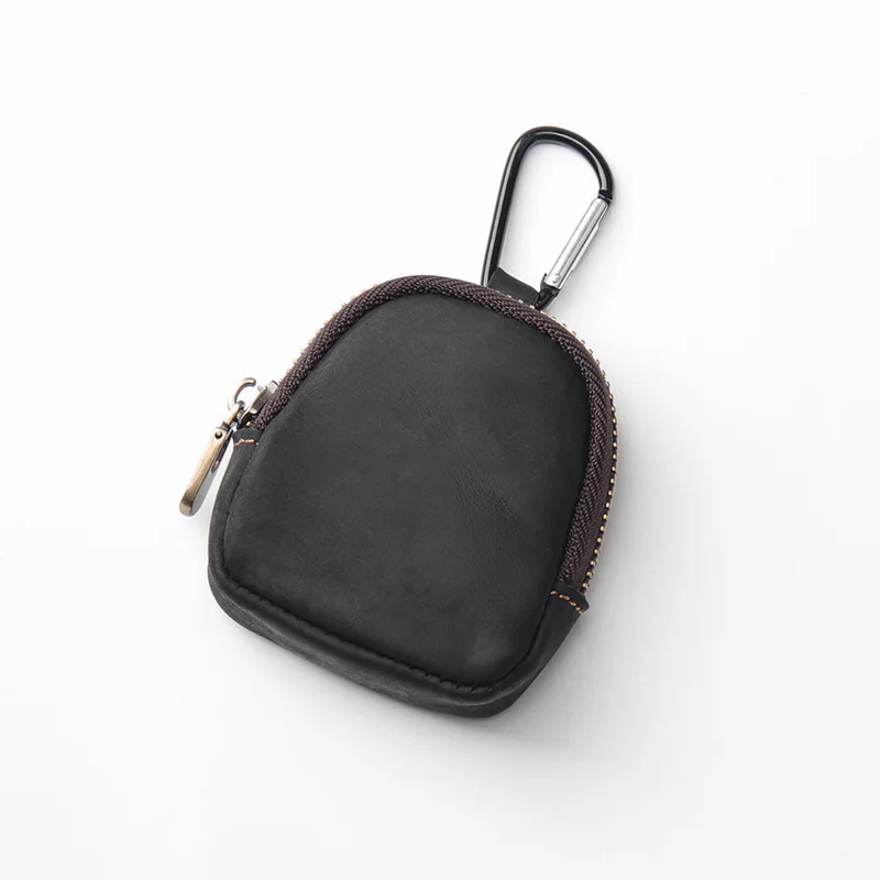 High-quality, light-luxury vintage key case for men and women, multifunctional card holder and storage bag for business and commuting