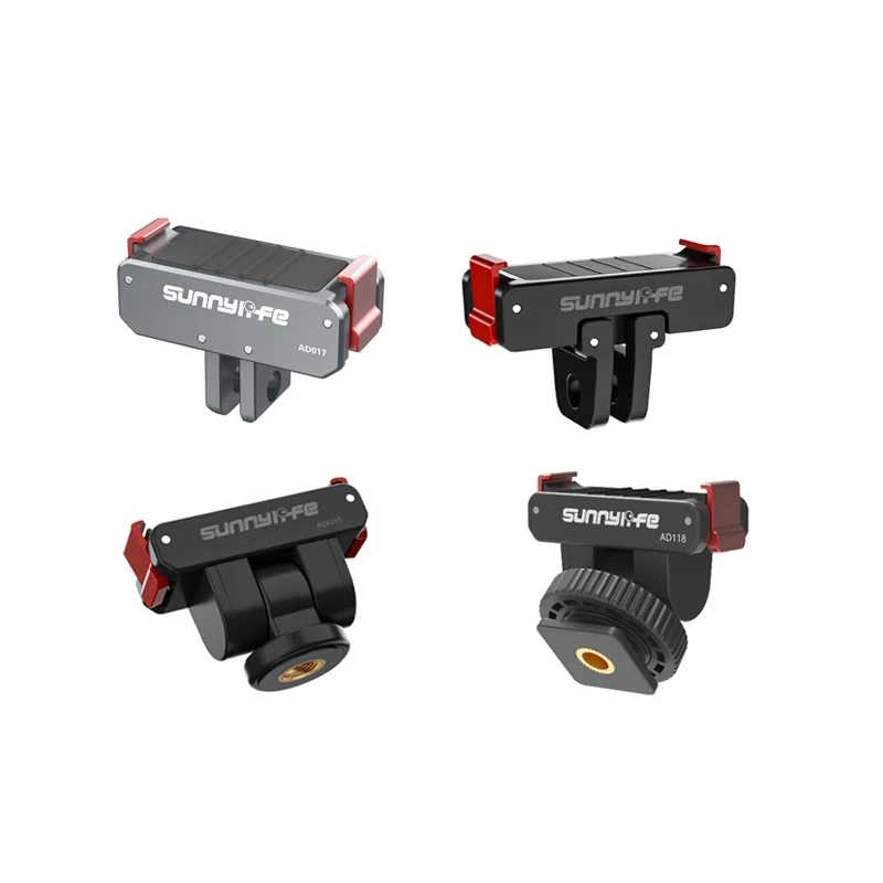 Magnetic Adapter Mount for DJI Action 5 Pro/Action 4 3 2 Qui