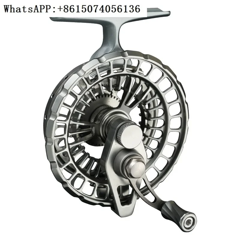 S all-metal ultra-light impact fishing wheel explosion-proof line braking force stream fishing wheel hand-threshing wheat wheel