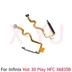 For Infinix Hot 30 Play NFC X6835 Home Button Fingerprint Sensor Return Power Flex Cable