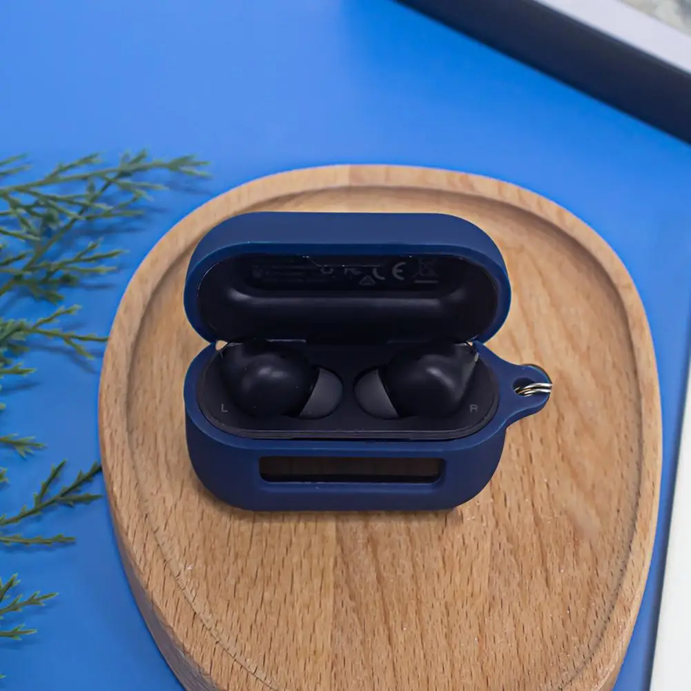 For TOZO NC3 2024 Earbuds Case Luxury Earphone Case Shockproof Cover For TOZO NC3 Soft Silicone Shell Accessories With Keyc Z5A3