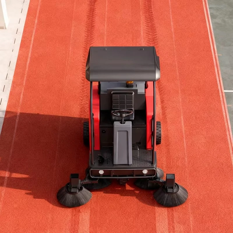 Outdoor Gym Floor Cleaning Machine Organic Factory Sidewalk Floor Sweeper Machine For Sale