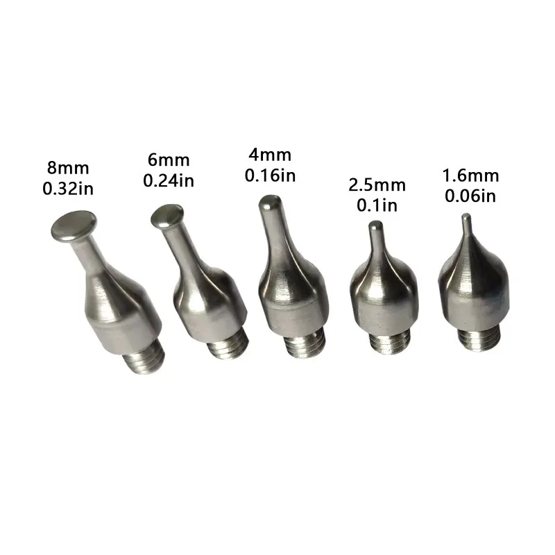 Automotive Sheet Metal Hail Dent Repair Tool, Paintless Dent Removal Tool With 5 Connectors