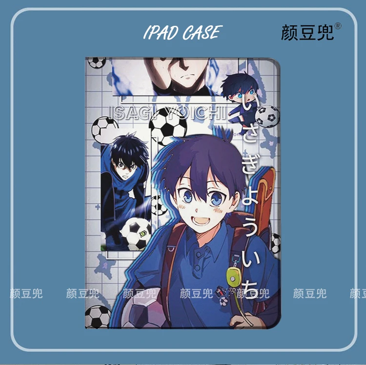 

BLUE LOCK Anime Yoichi Case For iPad 10.2 9th 10th Mini 5 6 for 2022 Pro 12.9 11 Case Luxury Silicone For iPad Air 4 5 10.9 in