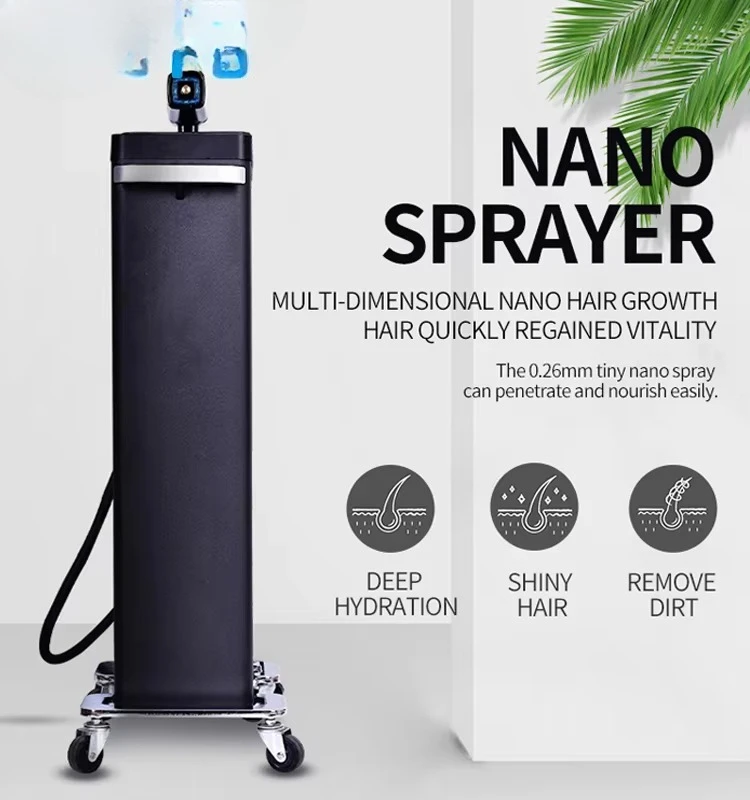 Salon Barber Shop Professional Multi-Function Ozone Spa Care Nano Spray Micro Mist Hair Steamer Machine