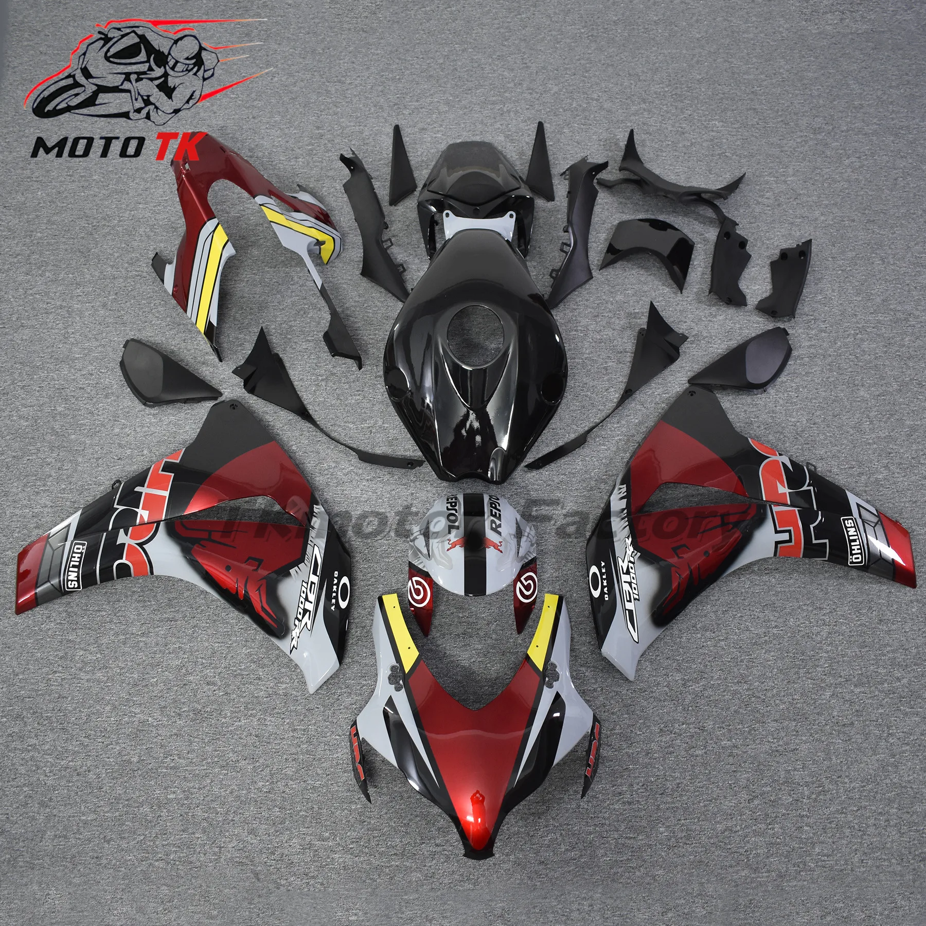 Motorcycle Fairing Set Body Kit Plastic For HONDA CBR1000RR CBR 1000 RR Repsol 2008 - 2011 Accessories Full Bodywork Cowl Cover