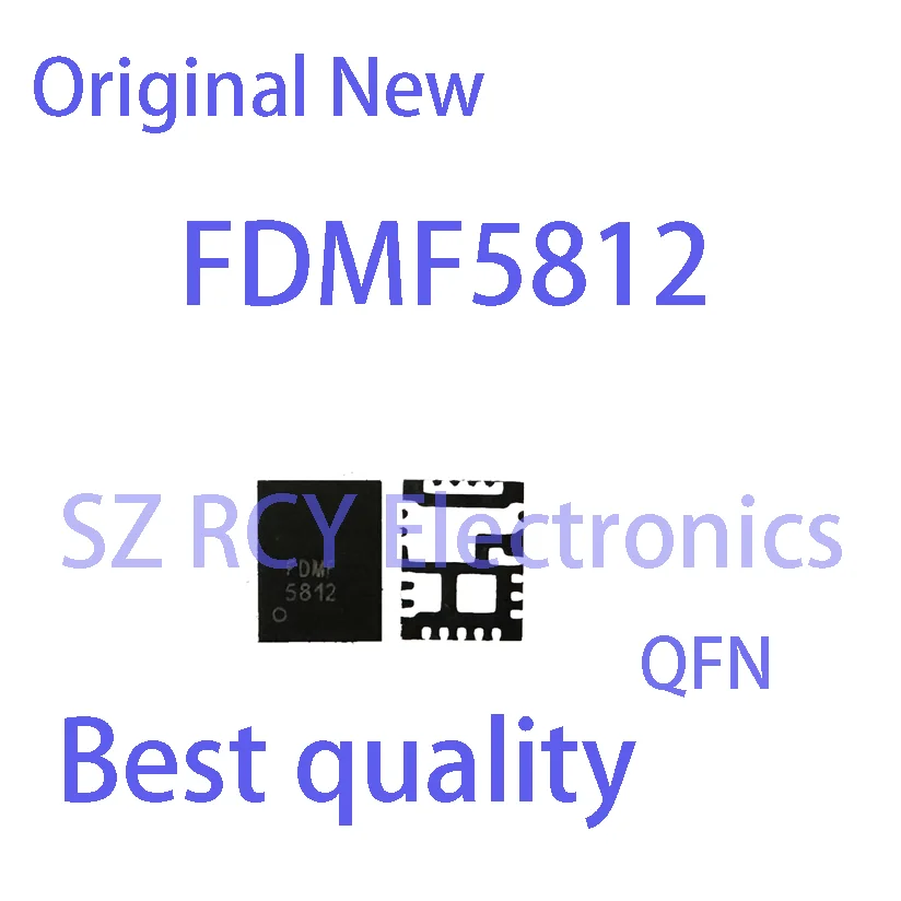 (2-5 PCS)NEW FDMF5812 FDMF 5812 QFN Chipset