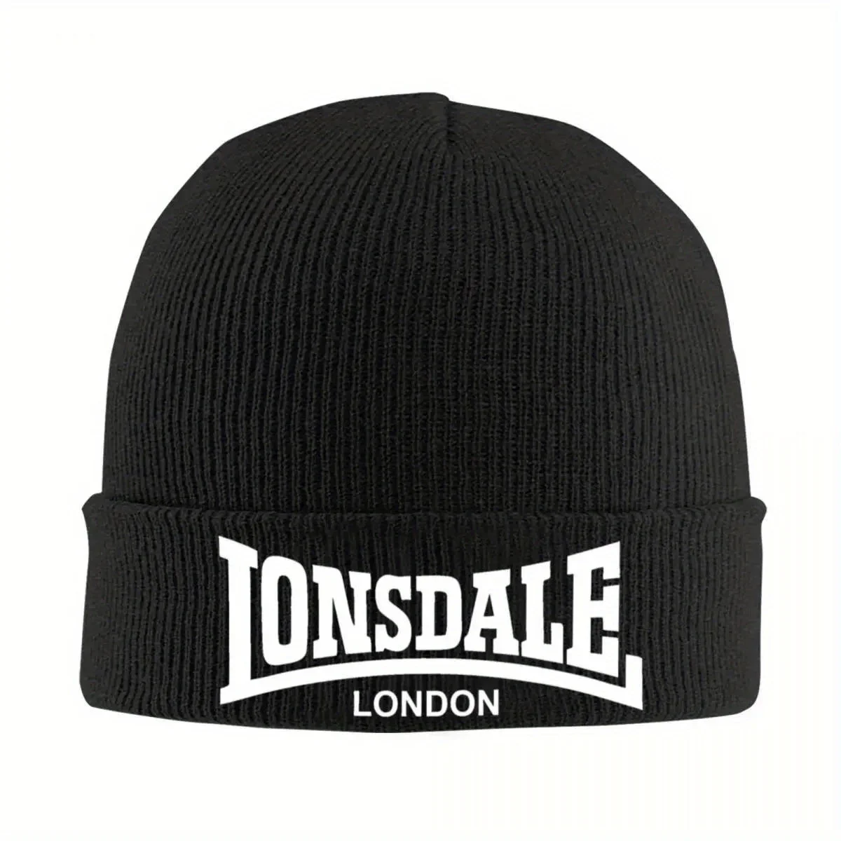 Gorros Deportivos de Punto para Gimnasio y Running, Otoño Invierno 2026, Gorros Holgados Estilo Lonsdale para Hombre y Mujer