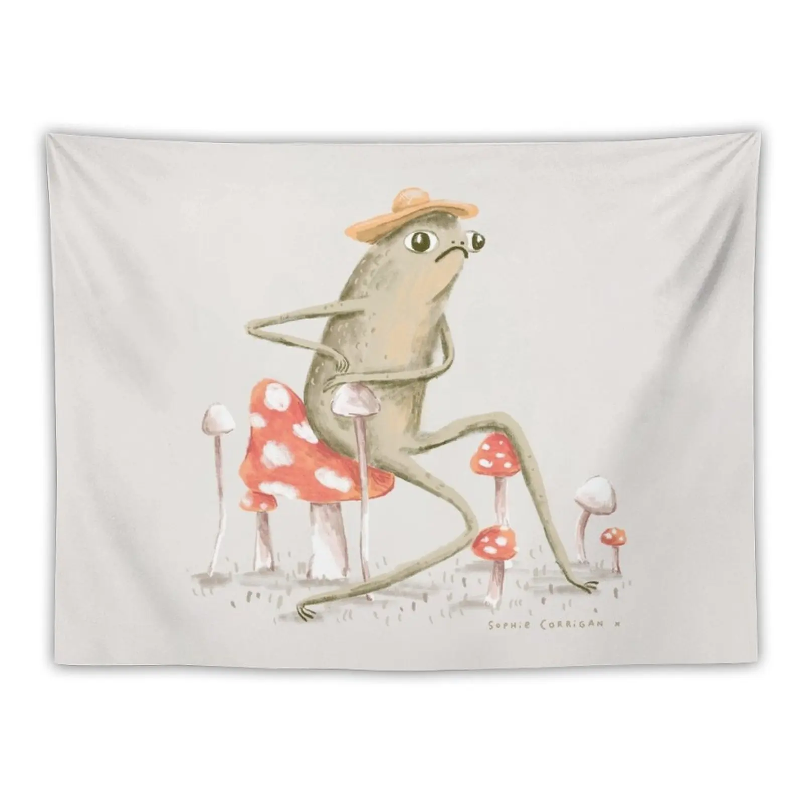 

New Awkward Toad Tapestry Wall Tapestries Room Decorator