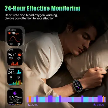 2025 GPS polohovací chytré hodinky lehké módní sportovní kompas venkovní dospělí muži ženy chytré hodinky zdraví SOS seniory 8 nejlepší prodej hodinky pro seniory SOS - №2