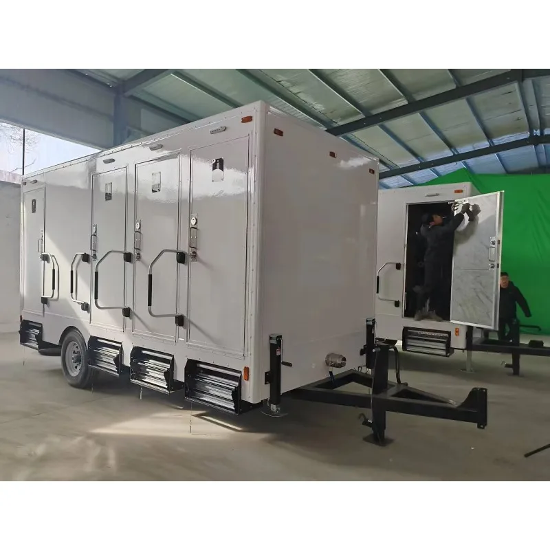 Customized Modern Design Eco-Friendly Portable Mobile Toilet With Water Tank Use In Parks Hospitals Schools Portable Toilet