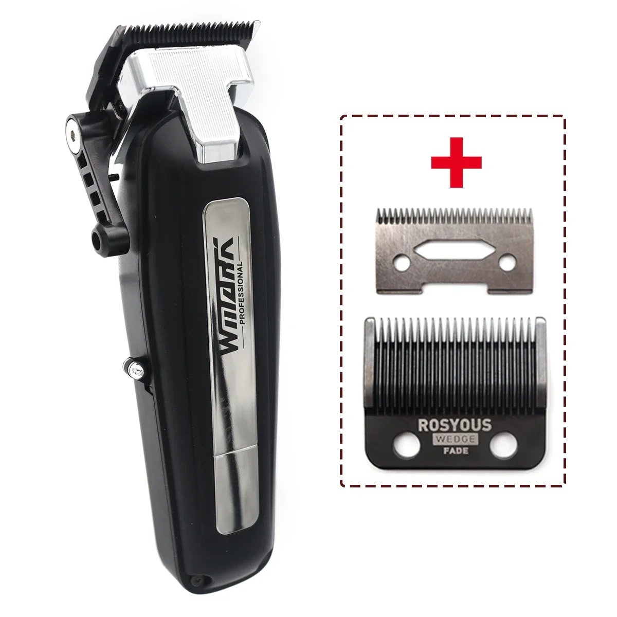 WMARK NG-1060 Professional Hair Clipper Zero Gapped LED Display Cordless USBInterface Men's Haircut Machine Hair Cutting Machine