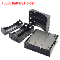 18650 Battery Case 1X 2X 3X 4X 18650 Battery Holder 18650 Battery Storage Box 1 2 3 4 Slot Batteries Container Hard Pin DIY Case