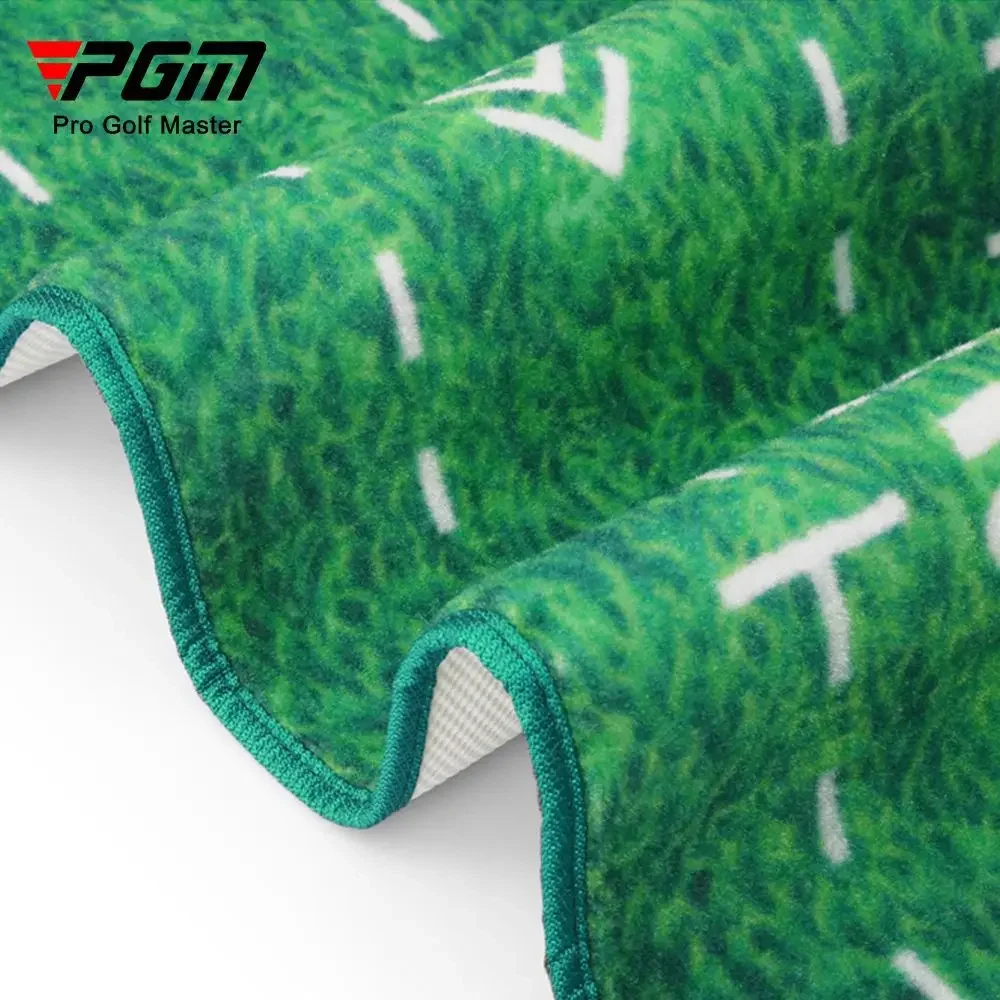 PGM 3m Indoor Golf Putter Training Mat Putting Green Trainer with Goal Hole Return Track Range Scale Velvet Rug Blanket TL020