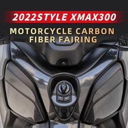 Per YAMAHA XMAX 300 accessori in plastica per il corpo 2022 Style moto protezione impermeabile vernice superficie adesivo in fibra di carbonio