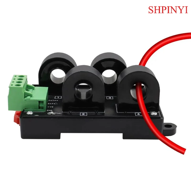 

Датчик взаимной индуктивности переменного тока, встроенный передатчик обнаружения AC0-50A, истинное эффективное значение до модуля сбора 485