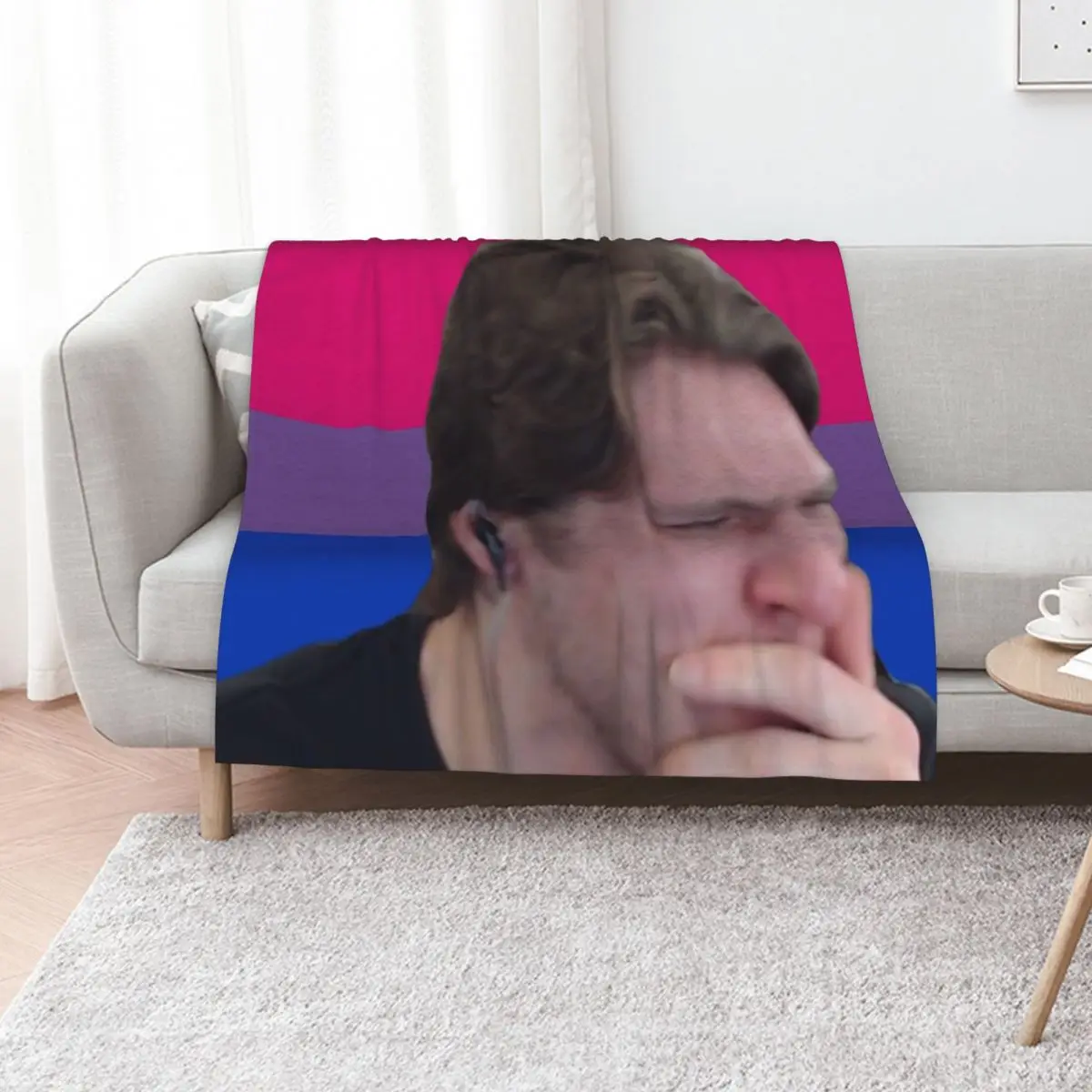 

Jerma985 Throw Blanket Soft Plush Plaid For Sofa Thin Furry Blankets Sofas Of Decoration Blankets