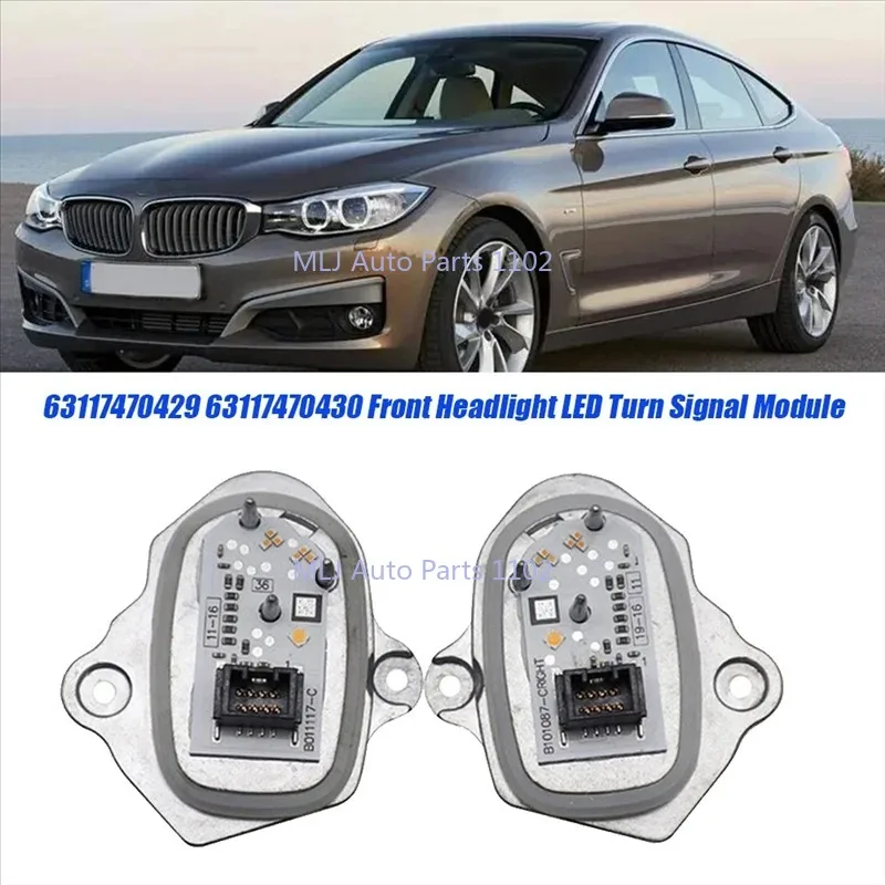 

Suitable for BMW 3 Series 2015-2019 F34 GT LCI High-End OEM 63117470429 L 631 7470430 R LED Turn Signal Module