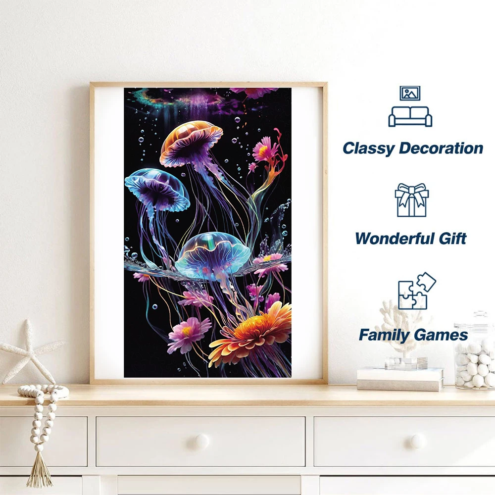 لغز خشبي من قطع فريدة من نوعها ، هدية عيد ميلاد وعطلة مثالية ، ألعاب الحفلات ، اللوحة الزخرفية ، لعبة ترفيهية #4