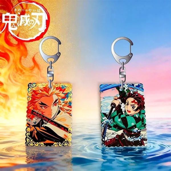 

Ghost Slayer Blade Surrounding Relief Acrylic Keychain Cartoon Acrylic Keychain DIY Accessories Anime Cartoon Frind Fashion Toys