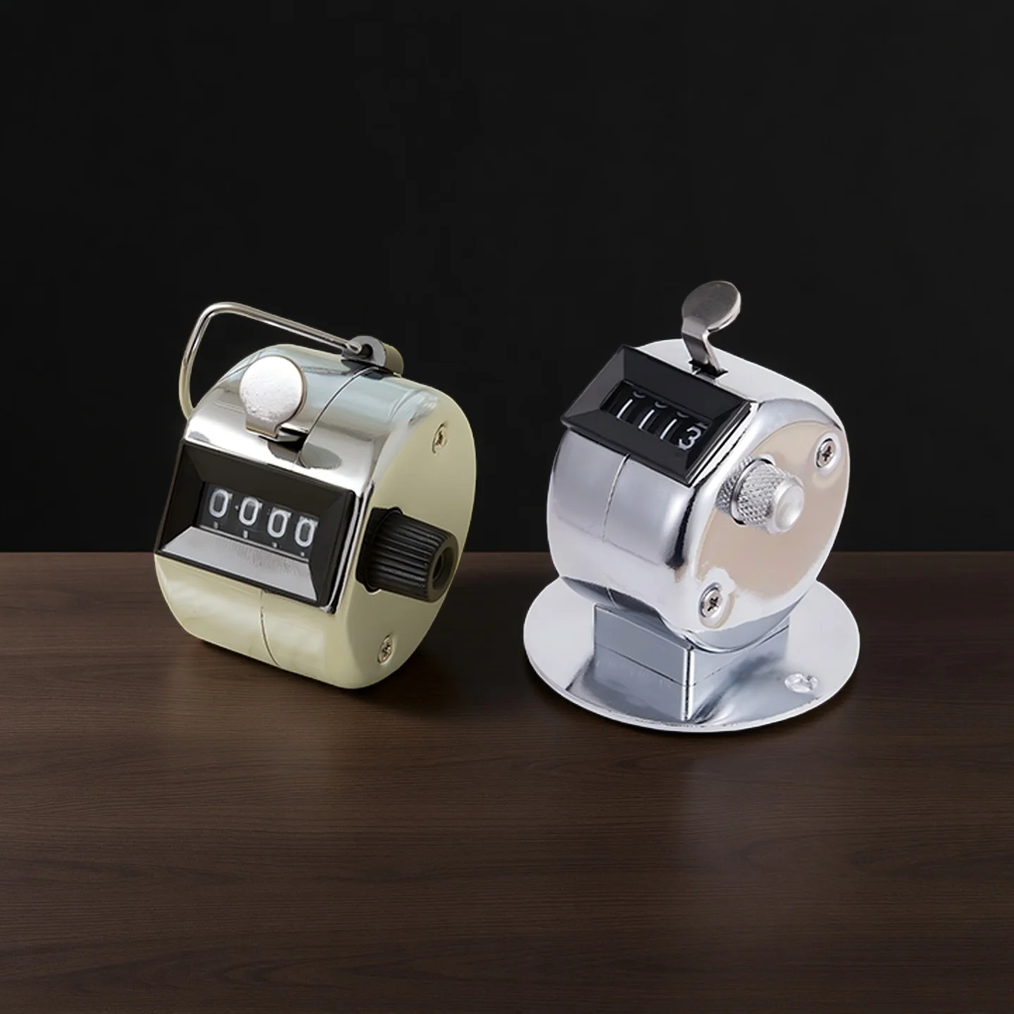 سهل الاستخدام جديد 4 أرقام عداد مسجل يدوي الفرس اليدوي تدريب الغولف جهاز العد الرقمي عداد ميكانيكي صغير #1