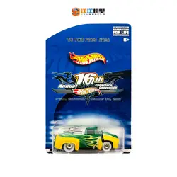 Hot Wheels 1:64  16th annual 56 Ford panel truck Collection of die cast alloy trolley model ornaments