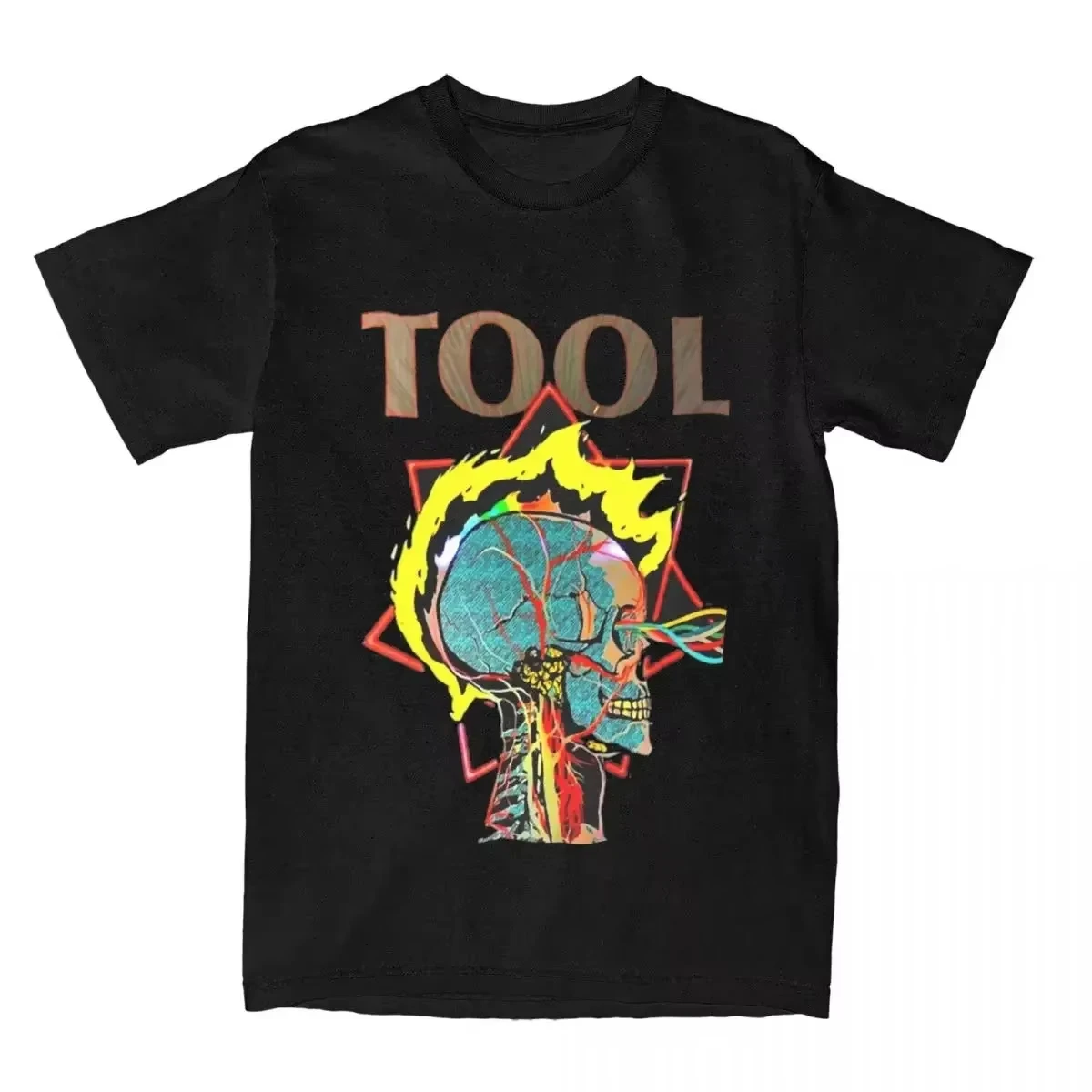 

Streetwear Tool Band Metal Music T-Shirt for Men High Quality Clothing Hip Hop Band Tee Retro Unisex Top Oversized Free Shipping