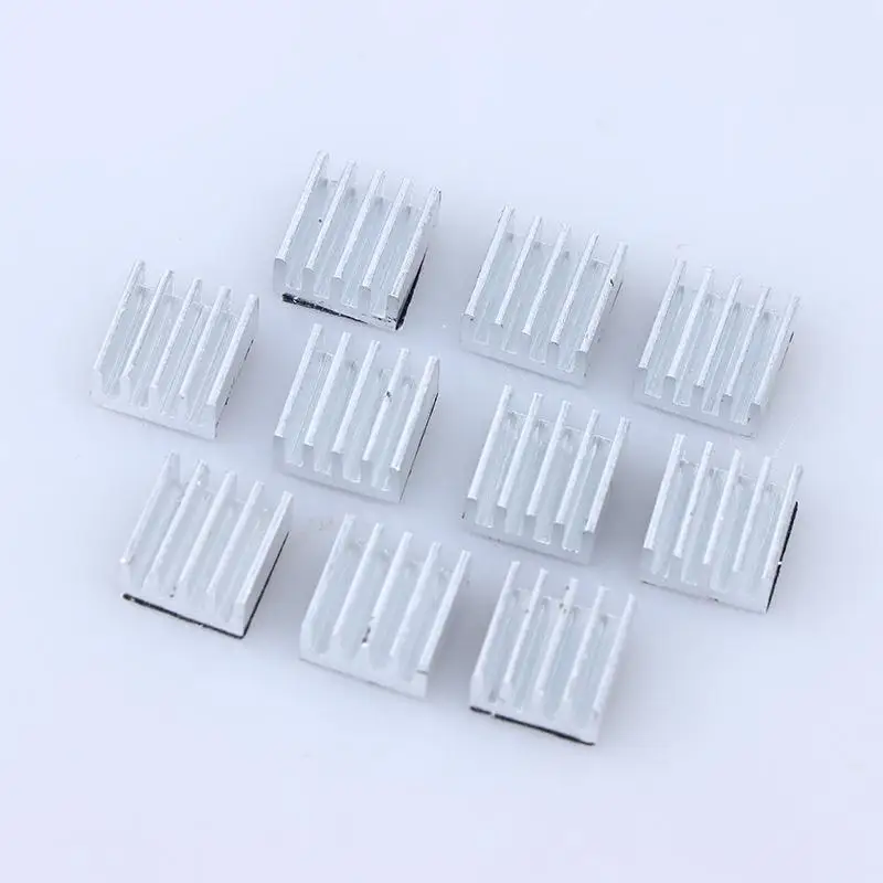 

10pcs A4988 Stepper Driver Heat Sink Aluminum HeatSink Cooling Radiator 3D Printer Parts A4988 Dedicated Heatsink