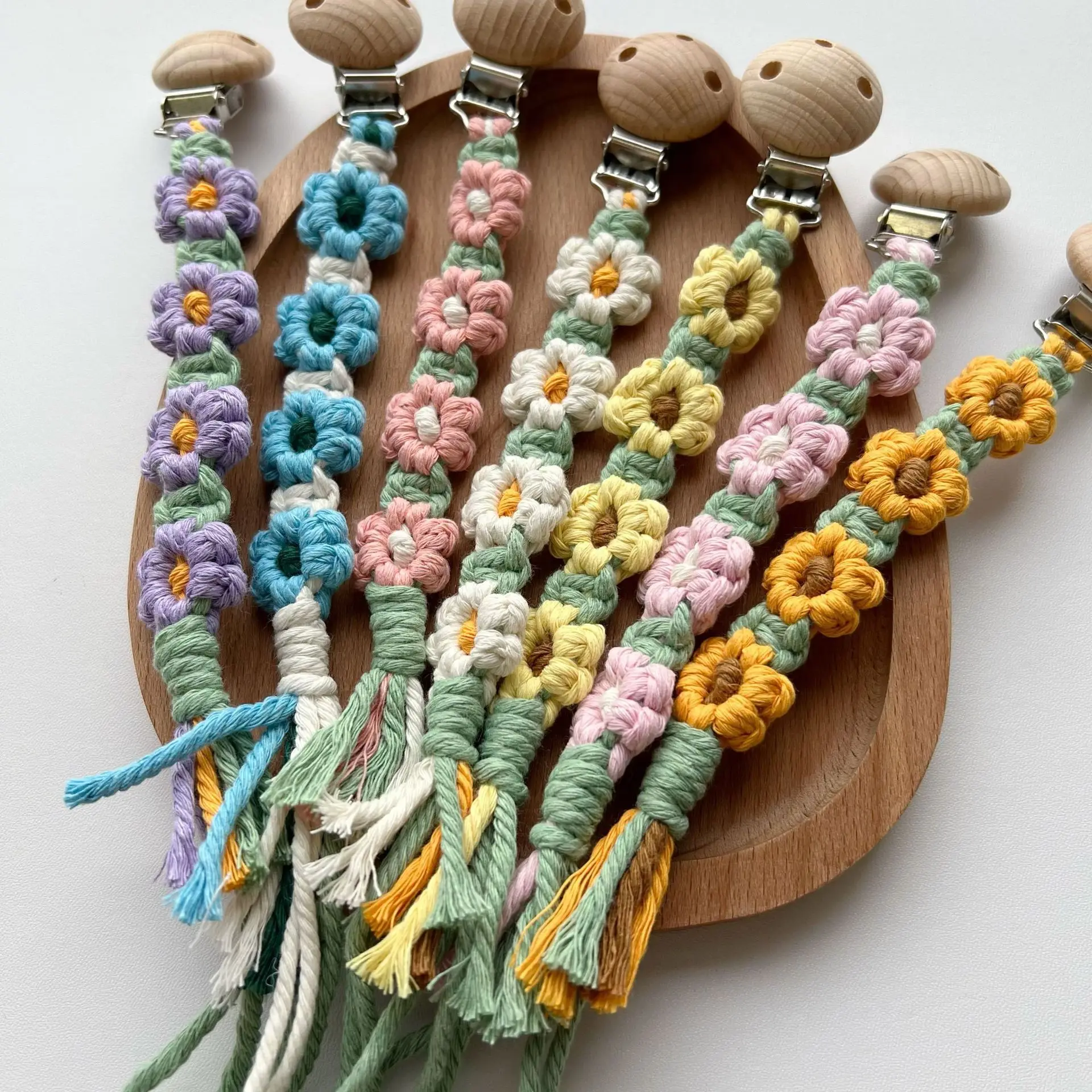 Chaîne de sucette en bois pour - Baby Products Nipples avis et prix