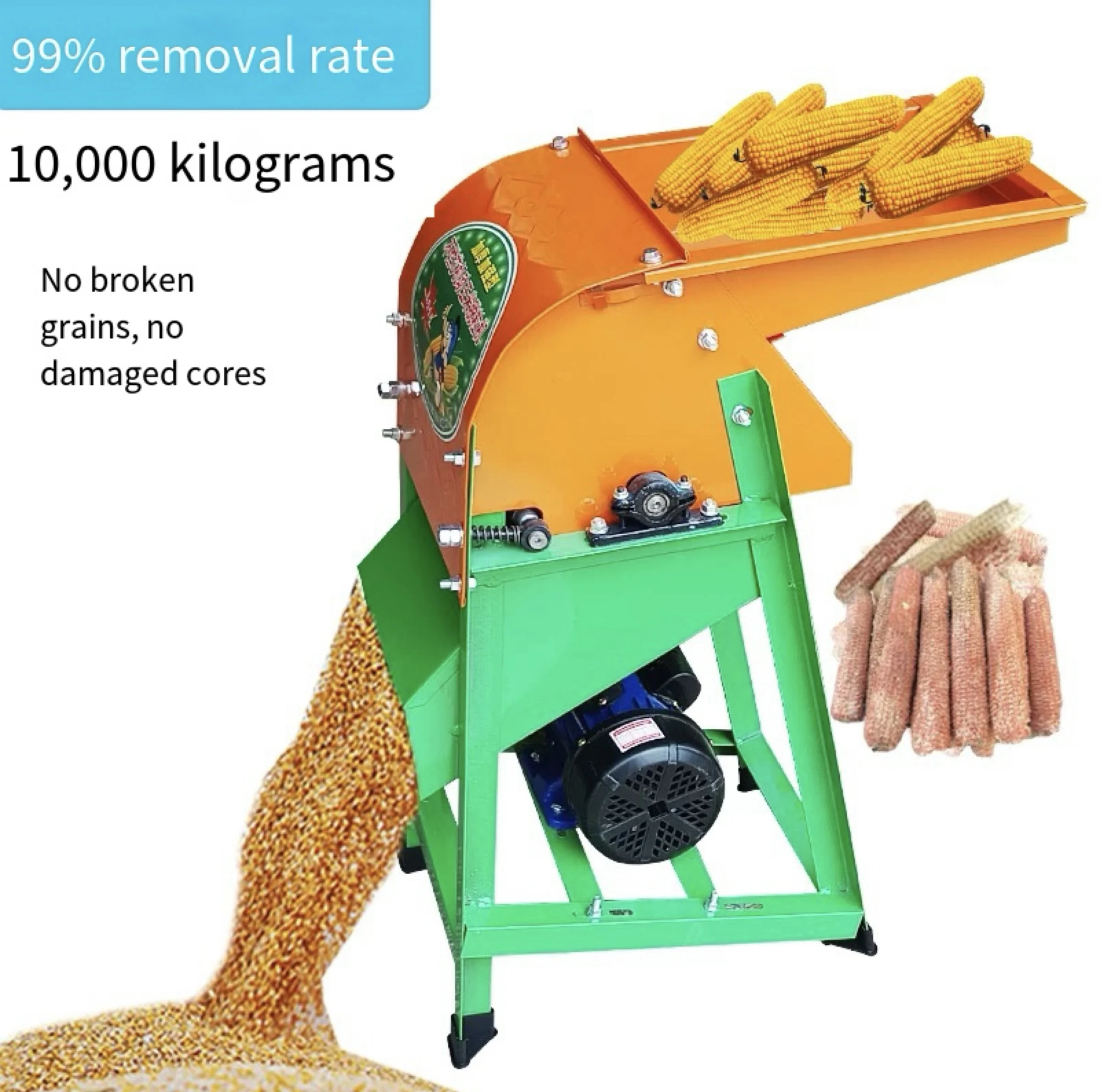 Hot（2026）Factory Direct Sale Electric Automatic Corn Maize Thresher Machine at Home Used in Agriculture and Animal Feed Creation